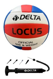 Delta Locus Voleybol Topu + Çok Fonksiyonlu Top Şişirme Pompası - 1