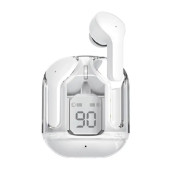 Beyaz Tws Air31  Bluetooth Kulaklık 8d Stereo Şeffaf LED ekran ios-Android Uyumlu Dokunmatik - 1