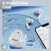 Yeşil Tws Air31  Bluetooth Kulaklık 8d Stereo Şeffaf LED ekran ios-Android Uyumlu Dokunmatik - 5