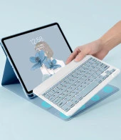 TFY Store iPad Pro 12.9 (2018-2020-2021) Uyumlu Smart Manyetik Klavyeli Tablet Kılıfı - 2