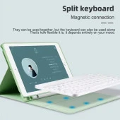 TFY Store iPad Pro 12.9 (2018-2020-2021) Uyumlu Smart Manyetik Klavyeli Tablet Kılıfı - 6