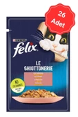 Felix Somonlu Yetişkin Yaş Kedi Maması 85 Gr x 26 Adet thumbnail 2