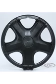 Jant Kapağı Siyah-gri Kırılmaz 13" Yıldız Model (Amblem Hediyeli) (1 Adet) - 2