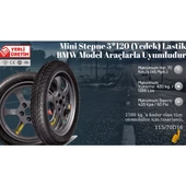 Mini Stepne 5*120 (Yedek) Lastik Ücretsiz Kargo - 1