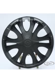 Jant Kapağı Siyah-gri Kırılmaz 15" Renault Model (Amblem Hediyeli) (1 Adet) thumbnail 2