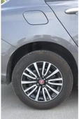 Jant Kapağı Siyah-gri Kırılmaz 15" Egea 5 Bijon Model (Amblem Hediyeli) (1 Adet) - 3