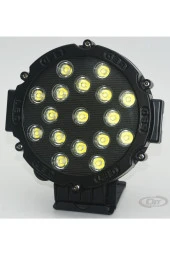 Yuvarlak Çalışma Lambası 17 Led Siyah Pro Seri - 2