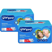 Canped Tekstil Yüzeyli Belbantlı Büyük Boy L 30'lu 2 Adet Hasta Bezi - 1