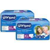 Canped Belbantlı Tekstil Yüzeyli Hasta Bezi XL 60 ADET 2X30 - 1
