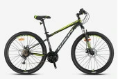 VORTEX 4.0 - 24 MTB - 14' - 21 VİTES - M.DISC - MAT SİYAH-GRİ/NEON SARI - 1
