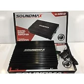 Soundmax Sx-600.1D Oto Anfi Mono Max Power 4000W Bas Kontrol - 1