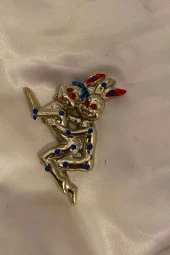 Magnet Playboy Tavşan Eroti k Figürlü Taşlı Metal Mıknatıs Magnet 1 thumbnail 6