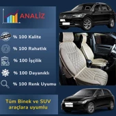 Space 5'li set Oto Koltuk minderi,özel tasarım minder Tüm araçlara uyumlu - 12