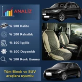 Space 5'li set Oto Koltuk minderi,özel tasarım minder Tüm araçlara uyumlu - 5