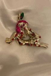 Magnet Playboy Tavşan Eroti k Figürlü Taşlı Metal Mıknatıs Magnet 3 thumbnail 2