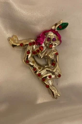 Magnet Playboy Tavşan Eroti k Figürlü Taşlı Metal Mıknatıs Magnet 3 thumbnail 4