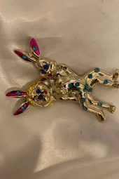 Magnet Playboy Tavşan Eroti k Figürlü Taşlı Metal Mıknatıs Magnet 4 - 3