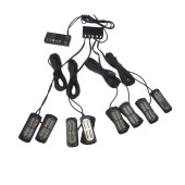 17 fonksiyonlu çakar lamba 12-30v 24 led 8 adet sarı*sarı set / LAPA548-1 thumbnail 1