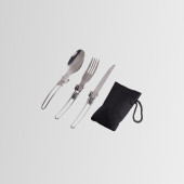 Nurgaz Campout Katlanır Çatal Kaşık Seti NG KCKB thumbnail 1