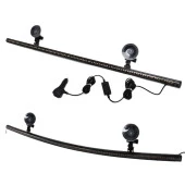 Çakar lamba 12-32v esnek model 84cm vantuzlu çakarlı mavi-kırmızı / LAPA543 thumbnail 1