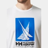 Helly Hansen HP Race Sailing Erkek Tişört HHA.34419.HHA001 Beyaz thumbnail 4