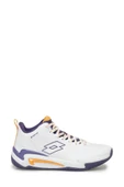 Lotto JAX 4FX 101503025 Erkek Basketbol Ayakkabısı Beyaz Mor 40-45 thumbnail 1