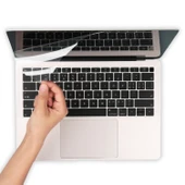 MacBook Air 15.3 M2 M3 M4 Parlak Anti Scratch Ekran Koruyucu Retina Net Goruntu Touch ID thumbnail 5