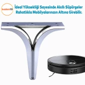 Begonya Lüks Mobilya Kanepe Sehpa TV Ünitesi Çekyat Yükseltici Koltuk Ayağı Baza Ayak Krom 12 cm thumbnail 5