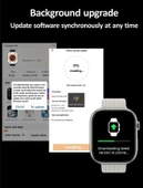Watch 9 SuperHD Amoled Akıllı Saat Çelik Kordon +2 Kordon ve Bileklik Hediyeli Sağlık Spor Takibi - 4