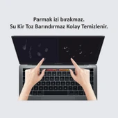 MacBook Air 15.3 M2 M3 M4 Mat Anti Glare Ekran Koruyucu Yansima Onleyici Touch ID thumbnail 6