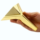 Empoli Lüks Mobilya Oturma Yükseltici Kanepe Sehpa TV Ünite Koltuk Ayağı Baza Ayakları Altın 16 cm thumbnail 6