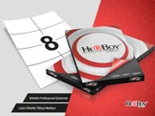 HerBoy 105 mm x 74 mm 100 Sayfa Lazer Etiket HB-1134 - 1