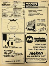 İzmir 1982-1983 Meslek Reklam İlanı Efemera S25 thumbnail 1