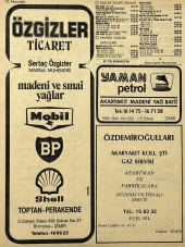 İzmir 1982-1983 Meslek Reklam İlanı Efemera S11 - 2
