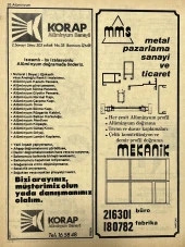 İzmir 1982-1983 Meslek Reklam İlanı Efemera S25 thumbnail 2