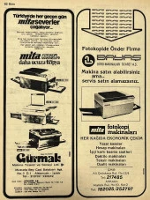 İzmir 1982-1983 Meslek Reklam İlanı Efemera S91 thumbnail 2