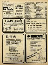 İzmir 1982-1983 Meslek Reklam İlanı Efemera S93 thumbnail 2