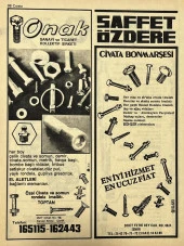 İzmir 1982-1983 Meslek Reklam İlanı Efemera S97 thumbnail 2