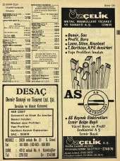 İzmir 1982-1983 Meslek Reklam İlanı Efemera S123 thumbnail 1