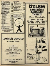 İzmir 1982-1983 Meslek Reklam İlanı Efemera S137 thumbnail 1