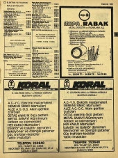 İzmir 1982-1983 Meslek Reklam İlanı Efemera S165 thumbnail 1