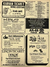 İzmir 1982-1983 Meslek Reklam İlanı Efemera S145 thumbnail 2