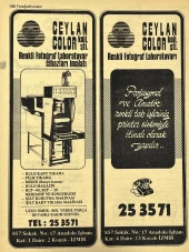 İzmir 1982-1983 Meslek Reklam İlanı Efemera S187 thumbnail 2