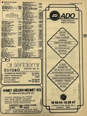 İzmir 1982-1983 Meslek Reklam İlanı Efemera S215 thumbnail 1