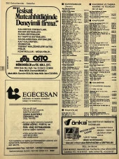 İzmir 1982-1983 Meslek Reklam İlanı Efemera S251 thumbnail 2