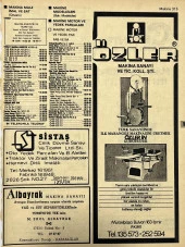 İzmir 1982-1983 Meslek Reklam İlanı Efemera S315 thumbnail 1