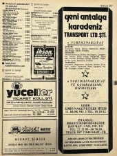 İzmir 1982-1983 Meslek Reklam İlanı Efemera S387 thumbnail 1