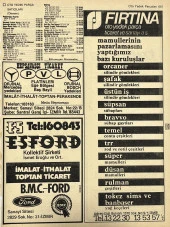 İzmir 1982-1983 Meslek Reklam İlanı Efemera S441 thumbnail 1