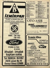 İzmir 1982-1983 Meslek Reklam İlanı Efemera S441 thumbnail 2