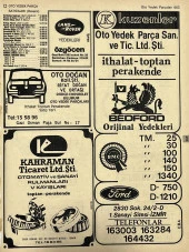 İzmir 1982-1983 Meslek Reklam İlanı Efemera S443 thumbnail 1